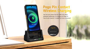 Cargador inalámbrico Ulefone de 33w, base de carga inalámbrica rápida, estación de carga inalámbrica para Ulefone Armor 26 Ultra - Product Image 6