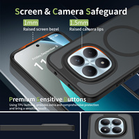 Funda para Redmi Note 15 Pro+5G, al por Mayor de Fábrica, Mate Translúcida, de Lujo, Suave al Tacto, Personalizada, Antigolpes, Magnética