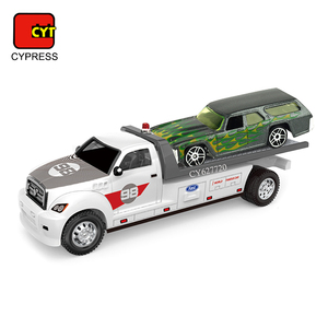 Gran oferta 1:64 Diecast Car Pull Back camión de <span class=keywords><strong>transporte</strong></span> de aleación con Mini rueda libre coche juguetes para niños - Product Image 4