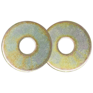 Rondelle plate en acier au carbone zingué jaune, dureté 100HV, M3 <span class=keywords><strong>à</strong></span> M48, joint simple épaissi et agrandi pour fixation industrielle - Product Image 5