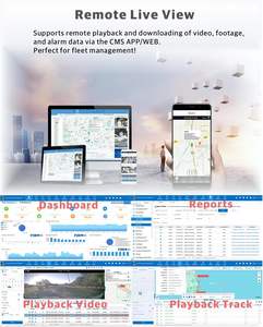 JOINLGO N38-4GW 8채널 모바일 <span class=keywords><strong>DVR</strong></span> 백업 카메라 시스템 10인치 터치스크린 원격 모니터 PC/폰 GPS/WiFi 4G 1080P 방수 기능 - Product Image 4