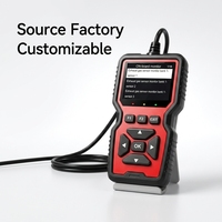 Escáner OBD2 para Auto V519, Herramienta de Diagnóstico Universal Portátil para Automóviles, Lector de Códigos de Error del Motor