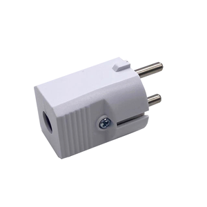 תקע האירופי סטנדרטי תקע 220v 2p + t עם תופס 16a כוח חשמלי זכר לבן 16a תקע אירופאי מחבר מחדש תקע - Product Image 3