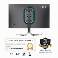 Moniteur de jeu plat 24 pouces FHD 1ms 75Hz 99% sRGB IPS pour affichage professionnel sur ordinateur de bureau, vente en gros OEM ODM d'usine