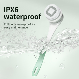 Brosse de Douche Électrique 5-en-1 à Marque Blanche avec Long Manche pour Exfoliation et Application de Masque - Product Image 5