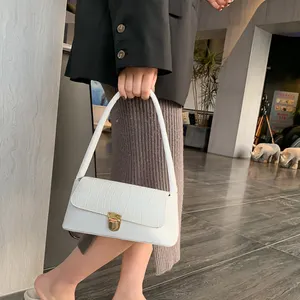 <span class=keywords><strong>Sac</strong></span> à bandoulière en cuir PU pour femme, sacoche rétro, fourre-tout de danse - Product Image 6