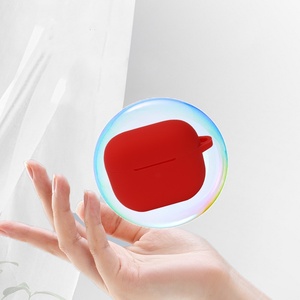 Prix usine 2.5mm épaisseur écouteurs étui de protection en silicone pour airpods 3 2 1 pour Apple <span class=keywords><strong>Airpods3</strong></span> 2021 housse avec crochet - Product Image 6