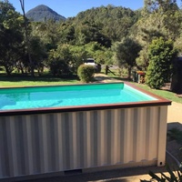 Piscina en Contenedor en Venta, Costo en EE. UU., Conversión, Dimensiones, Profundidad, Plataforma, Denver, DFW, Alemania