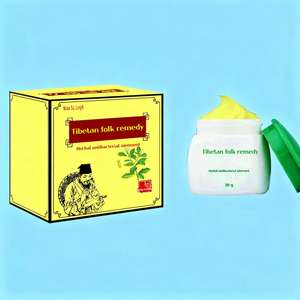 OEM krim anti-gatal dan antibakteri Herbal mengurangi kulit kering dan terkelupas, serta gatal kulit yang disebabkan oleh Psoriasis dan Tinea - Product Image 1