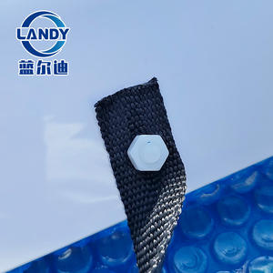 Landy White Durable Waterproof Easy-install Floating Solar Pool Cover Tube Clamp 1.2m Length Swimming Pool Accessories - Product Image 5