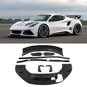 ชุดแต่งคาร์บอนไฟเบอร์แห้งคุณภาพสูงสำหรับ Lotus Emira ประกอบด้วยลิ้นหน้า สเกิร์ตข้าง สปอยเลอร์หลัง - Product Image 1