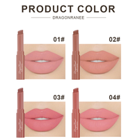 Rouge à lèvres maquillage Rose mat rouge à lèvres imperméable sans cruauté naturel bio végétalien rouge à lèvres 12 couleurs