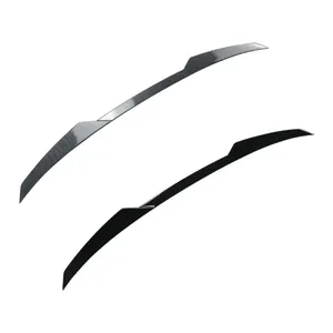 For B9 Avant <b>Sline</b> 2017-2024 Car Rear Trunk Roof Middle /Top Wing Tail Spoiler Lip Trim Body Kit - Product Image 6
