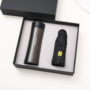 Termo Portátil de Acero Inoxidable de 500 ml con Mosquetón y Mini Libreta para <span class=keywords><strong>Viajes</strong></span> de Luna de Miel - Product Image 2
