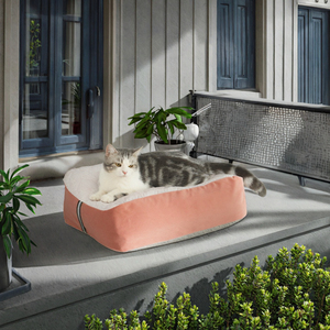 Cama para Perros y Gatos Grande, Moderna, Ecológica y Refrescante, Tipo Puff, con Cubierta Extraíble y Lavable - Product Image 3