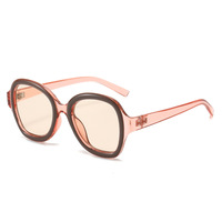 Tendance 2024 ins plusieurs couleurs mode nuances lunettes de soleil uv400 luxe plage accessoires logo personnalisé en gros