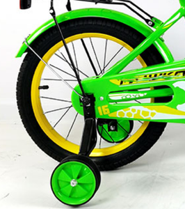 16 אינץ' BMX אופני ילדים מסגרת פלדה מהירות אחת זול סִגְנוֹן צמיג אוויר צבע להתאמה אישית לילדים לשני המינים 5-7 שנים אימון - Product Image 2