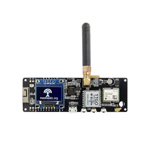 <span class=keywords><strong>TTGO</strong></span> Meshtastic T-Beam V1.1 ESP32 433/868/915/923Mhz WiFi BLE Lora ESP32 GPS NEO-6M Sma18650 Support de batterie avec OLED - Product Image 1