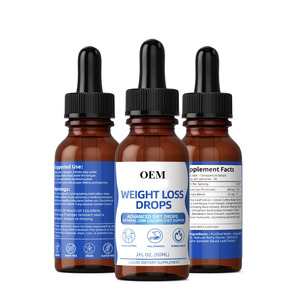 Food Grade 60ml Slimming Herbal Extract Solvent Extraction Keto Electrolytes Drops Performance Boosting Metabolism CAN <b>Bottle</b> - Product Image 3