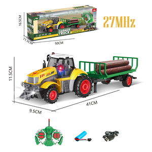 <span class=keywords><strong>Camion</strong></span> Giocattolo SINO 27MHz Scala 1:24 Trattore R/C a 4 Canali con Rimorchio Ribaltabile e Luci <span class=keywords><strong>Camion</strong></span> Agricoli - Product Image 2