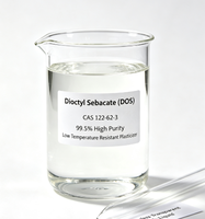 Dioctylsebacate (DOS) DEHS CAS 122-62-3 de qualité industrielle, 99,5 %, plastifiant résistant au froid pour câbles PVC, fils et tuyaux en caoutchouc synthétique