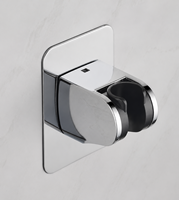 Support de pommeau de douche portable en plastique ABS avec support à angle réglable pour la réadaptation et les équipements de salle de bain
