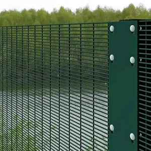 Galvanizli demiryolu yüksek güvenlik duvar çit fiyat 358 anti-tırmanma çit <span class=keywords><strong>Pvc</strong></span> Coted sıcak daldırma galvanizli fabrika doğrudan satış Best Seller Best Seller - Product Image 3