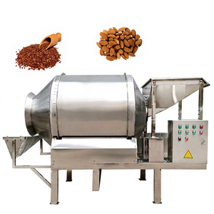Mezclador de Tambor Automático de Acero Inoxidable 304 con Función de Secado por Pulverización de Líquidos, Capacidad de 200L, Bomba de Motor para Aromatización de Té, Alta Rigidez - Product Image 1