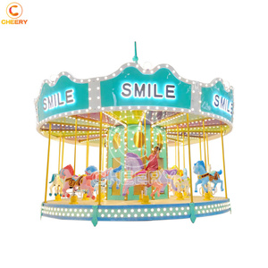 Manèges de parc d'attractions pour enfants <span class=keywords><strong>pas</strong></span> chers en Chine, carrousel à chevaux à <span class=keywords><strong>vendre</strong></span> - Product Image 2