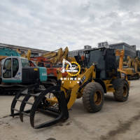 Chargeuse sur pneus Cat 910M d'occasion, petite chargeuse frontale, hydraulique d'origine, reconditionnée, compacte, pour travaux agricoles et aménagement paysager, en vente