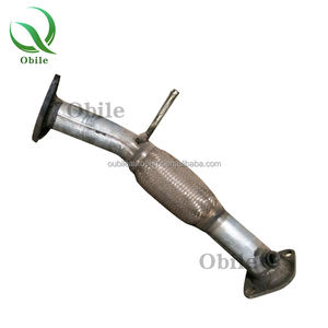 Silencieux d'échappement universel pour voiture Auto Sport Tail Direct Fit Exhaust Pipe Muffler ForHyundai Sonata Rear - Product Image 4