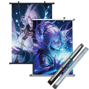 Tonjie إنتاج الطباعة المصنعة نسيج الحرير مخطوطات الجدار لافتة ملصق لتزيين غرفة المعيشة - Product Image 1