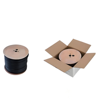 Cable Coaxial RG11 Triple Blindaje, Blindaje de 3 Capas, Certificado CE, Conductor Sólido, Antenas Exteriores, Redes de TV por Cable, Larga Distancia