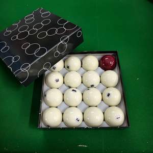 Juego de 16 Bolas de Billar Americanas de Resina de 68 mm para Mesa de Billar - Product Image 1