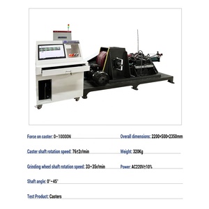 Hidrolik Ağır Hizmet Tipi Poliüretan Tekerlek <span class=keywords><strong>Test</strong></span> Cihazı Tekerlek Aşınma Dayanıklılığı <span class=keywords><strong>Test</strong></span> Makinesi Jant Radyal Yük Yorgunluğu <span class=keywords><strong>Test</strong></span> Makinesi - Product Image 4