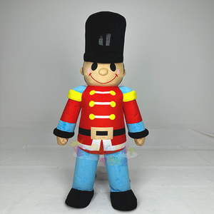 Costume de mascotte gonflable de casse-noisette coloré pour les fêtes de Noël, les carnavals et les événements promotionnels de cosplay - Product Image 1