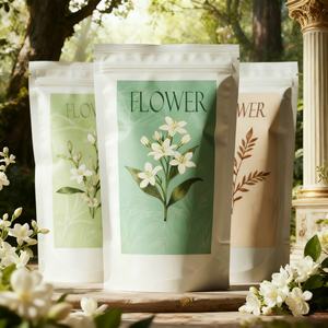 OEM Custom Printed Moisture Proof Reusable Ziplock Stand Pouch Aluminum Foil Laminated Mylar <b>Bags</b> for Skincare Body Bath Soap - Product Image 3