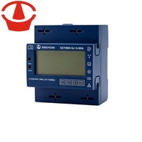 Compteur d'énergie triphasé bidirectionnel de classe B homologué MID, rail DIN, 3x80A 230/400V M-Bus pour tableau de distribution
