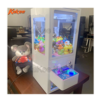 Mini poupée Grabber grue Machine pièce jeton opération pour cadeau Capsule peluche jouet distributeur automatique