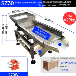 Nhỏ tuyến tính rung sàng Màn hình máy cho màn hình hạt dưa Đậu phộng muối lúa mì mè - Product Image 2