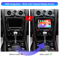 Módulo Decodificador Inalámbrico Apple CarPlay Android Auto para Bentley Continental GT GTC 2012-2018, Actualización de Pantalla Original