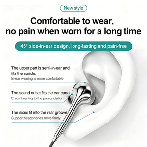 Audífonos Intrauditivos con Cable Tipo C, Metálicos, con Acabado Brillante, Personalizados, con Bajos Potentes, para iPhone y Teléfonos Móviles - Product Image 2