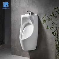 Wall Mounted Ceramic Urinal with Wash Basin for Men