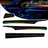 Éclairage d'ambiance pour voiture Toyota Avalon 2019-2023, 6 en 1, éclairage d'ambiance RGB pour voiture, contrôle par application, éclairage d'ambiance intérieur de voiture