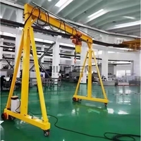 Mini cadre portatif de grue de portique pour la manipulation matérielle flexible d'atelier