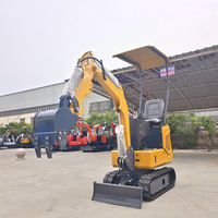 Mini-excavatrice compacte YANMAR de 1,94 tonne CT18-8B6L - Excavatrice sur chenilles à faible pression au sol avec 25 kPa pour les travaux de pelouse et de chaussée