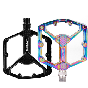 Pedal de <span class=keywords><strong>bicicleta</strong></span> ultraligero ESLNF, Pedal de <span class=keywords><strong>bicicleta</strong></span> de <span class=keywords><strong>montaña</strong></span> de aleación de aluminio, Pedal de eje de acero al cromo-molibdeno - Product Image 1