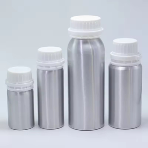 Bouteille en aluminium de 500 ml, 1 L, pour réactifs liquides, produits chimiques, avec joint de couvercle interne, 50 ml, 250 ml, emballage personnalisé en métal pour parfum - Product Image 4