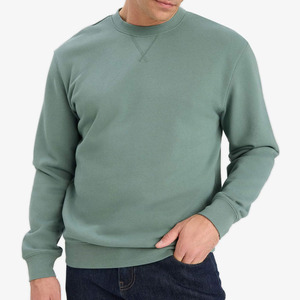 Sweat-shirt d'hiver uni pour homme, conçu pour un usage actif et décontracté, respirant, écologique, polyester/coton 280g, coupe classique - Product Image 2