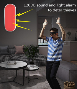 KERUI IP65 Sonido impermeable y luz roja intermitente Alarmante Sistemas de alarma de sirena de seguridad antirrobo para el hogar con altavoz de 120dB - Product Image 3